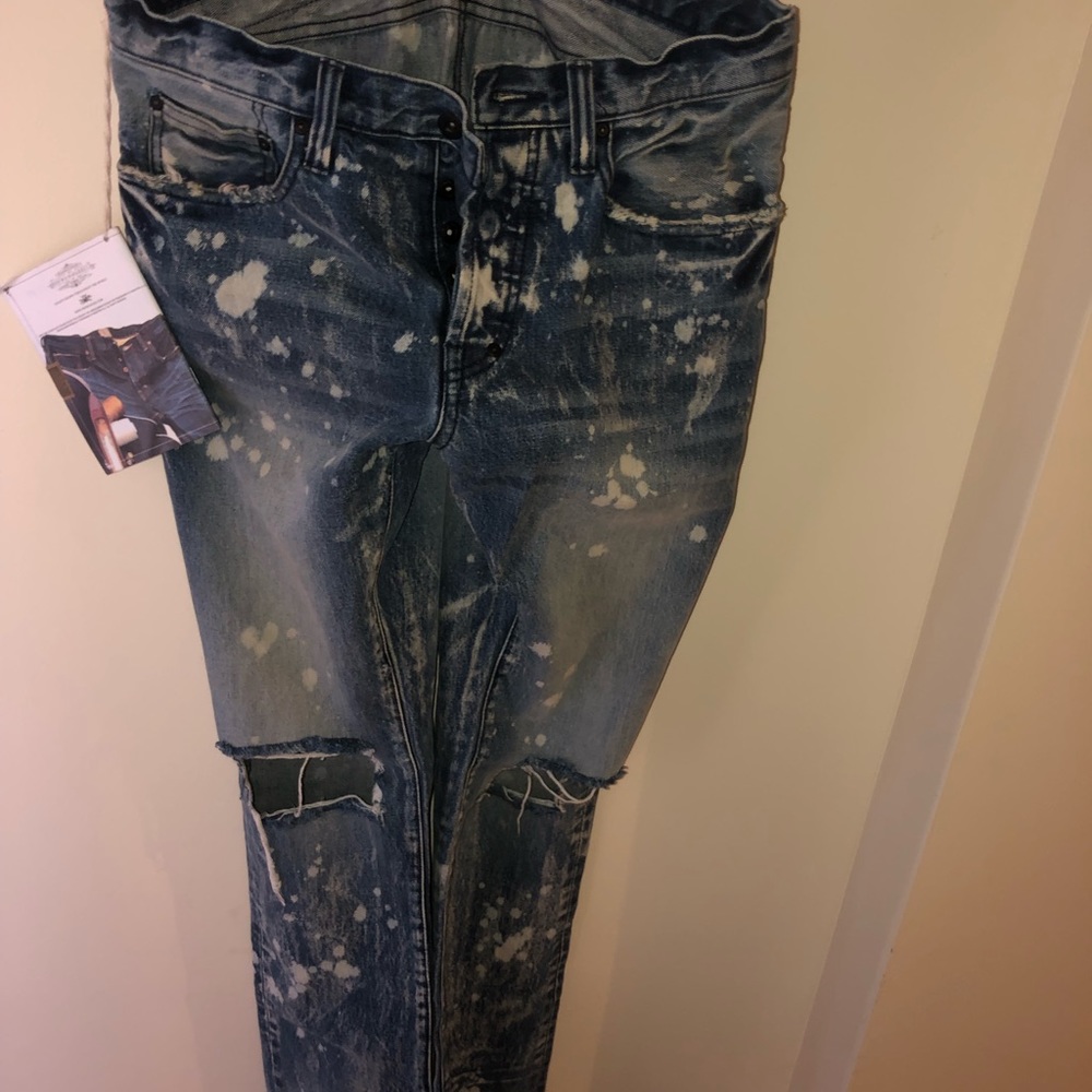 Brand new mens PRPS distressed denim jeans